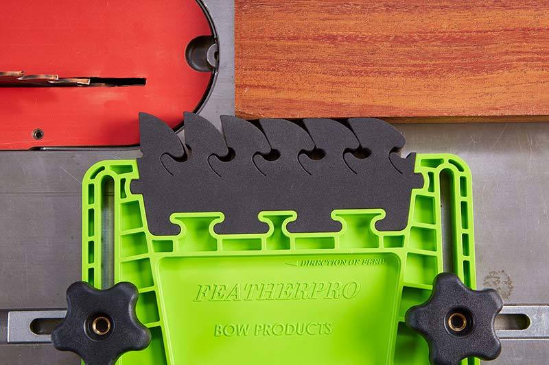 Bow Featherboard Application